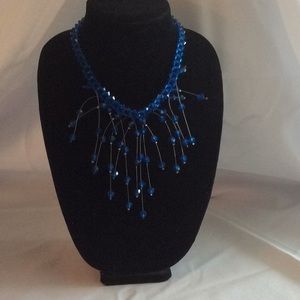 Blue necklace